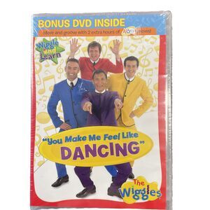 The Wiggles You Make Me Feel Like Dancing Plus Bonus DVD New Music Preschool
